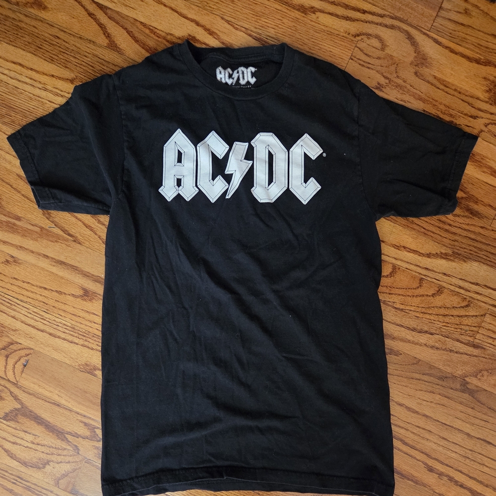 AC/DC Black Graphic T-Shirt